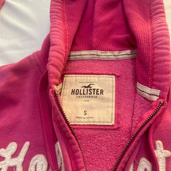 Hollister Co. VTG Y2k Spell Out Sweatshirt Hoodie Size Small - Picture 7 of 9